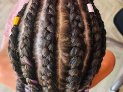 Riame Afro HairStyle - Salon extensii codite afro
